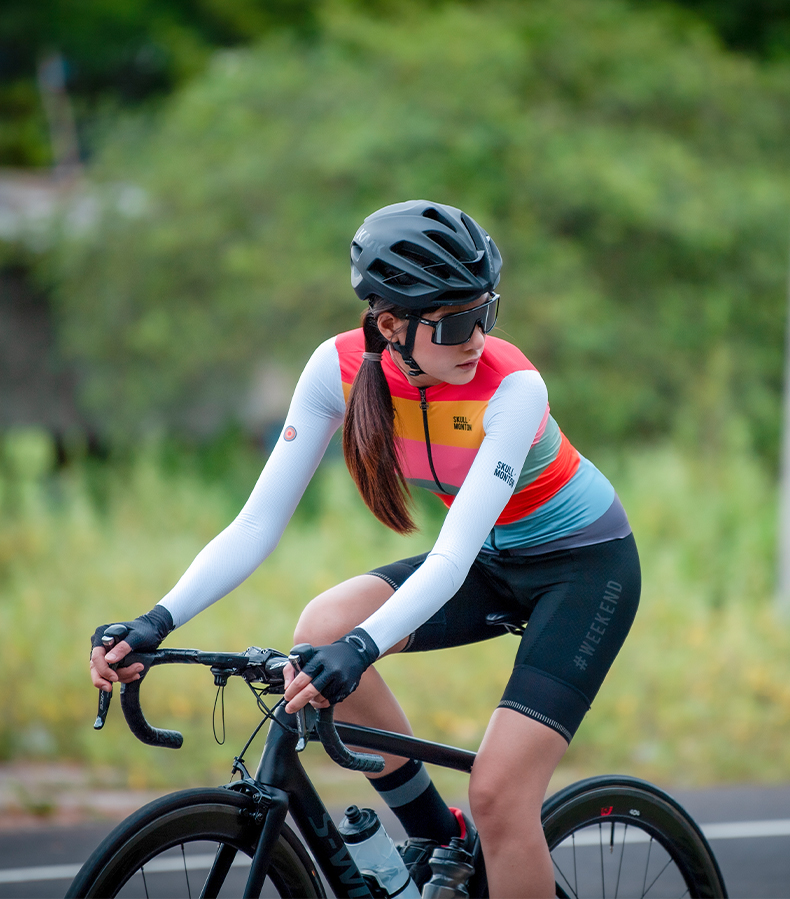 summer long sleeve cycling jersey