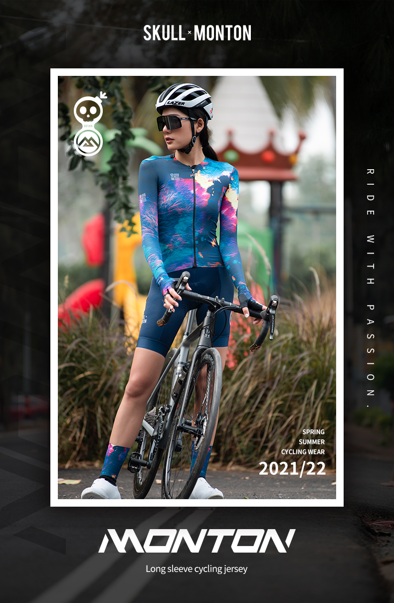 women's long sleeve cycling jersey