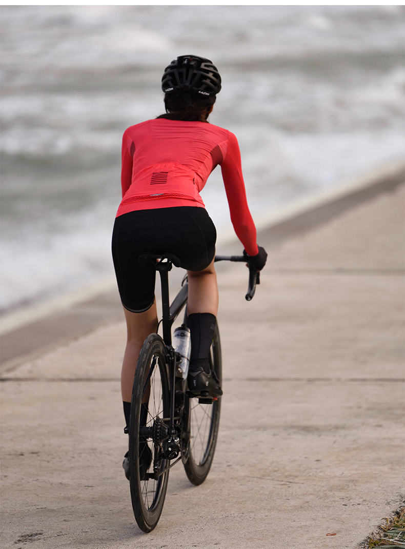 long sleeve cycling jerseys women's