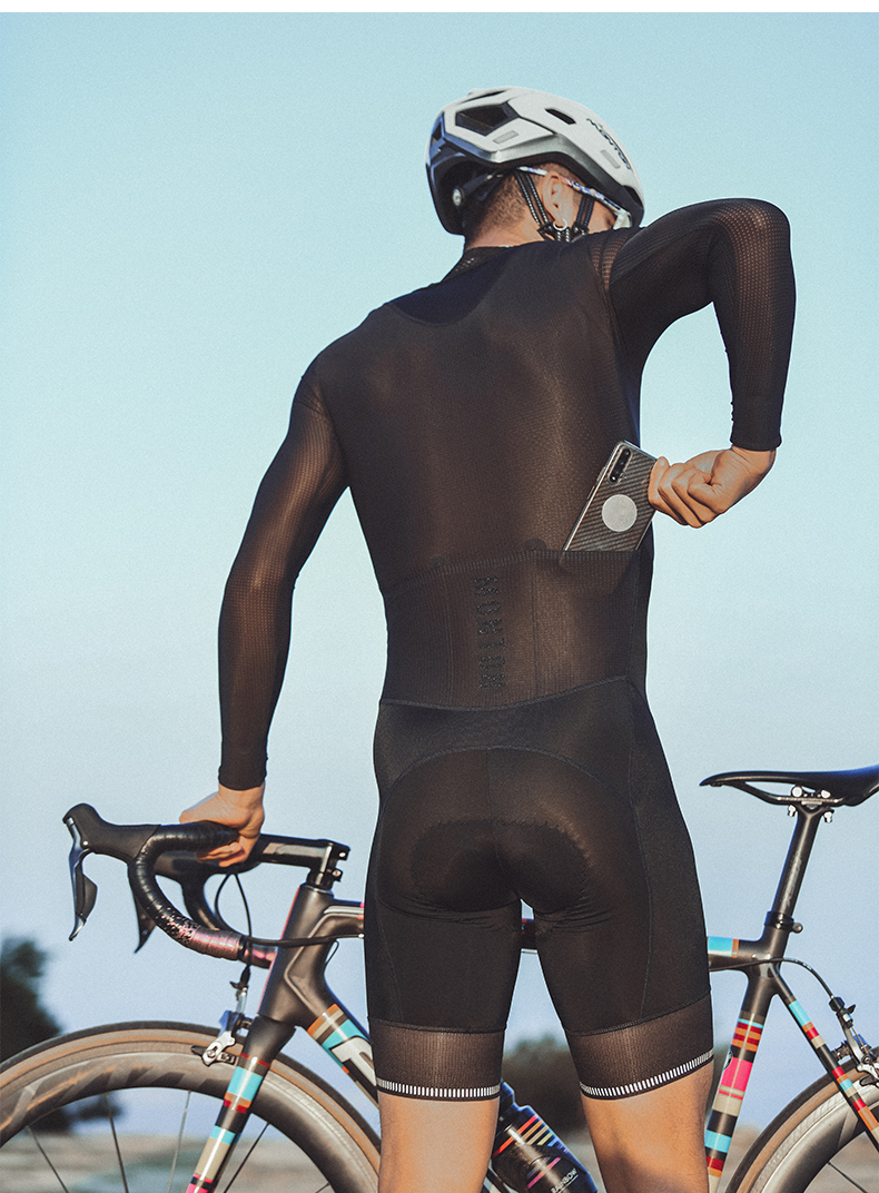 Mens Cycling Skinsuit Long Sleeve PRO DarkWarrior *