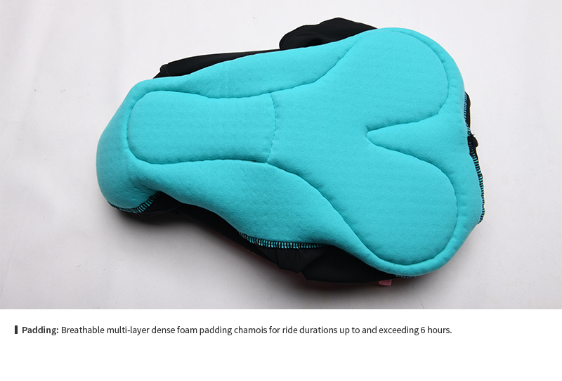 chamois padding of bike shorts