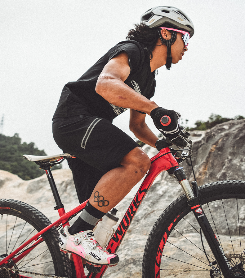 baggy cycling shorts