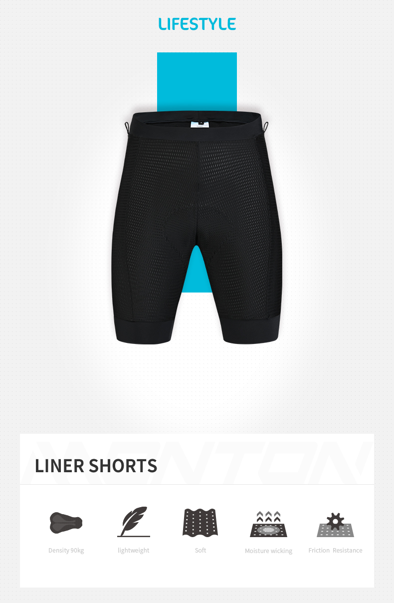 mountain bike liner shorts