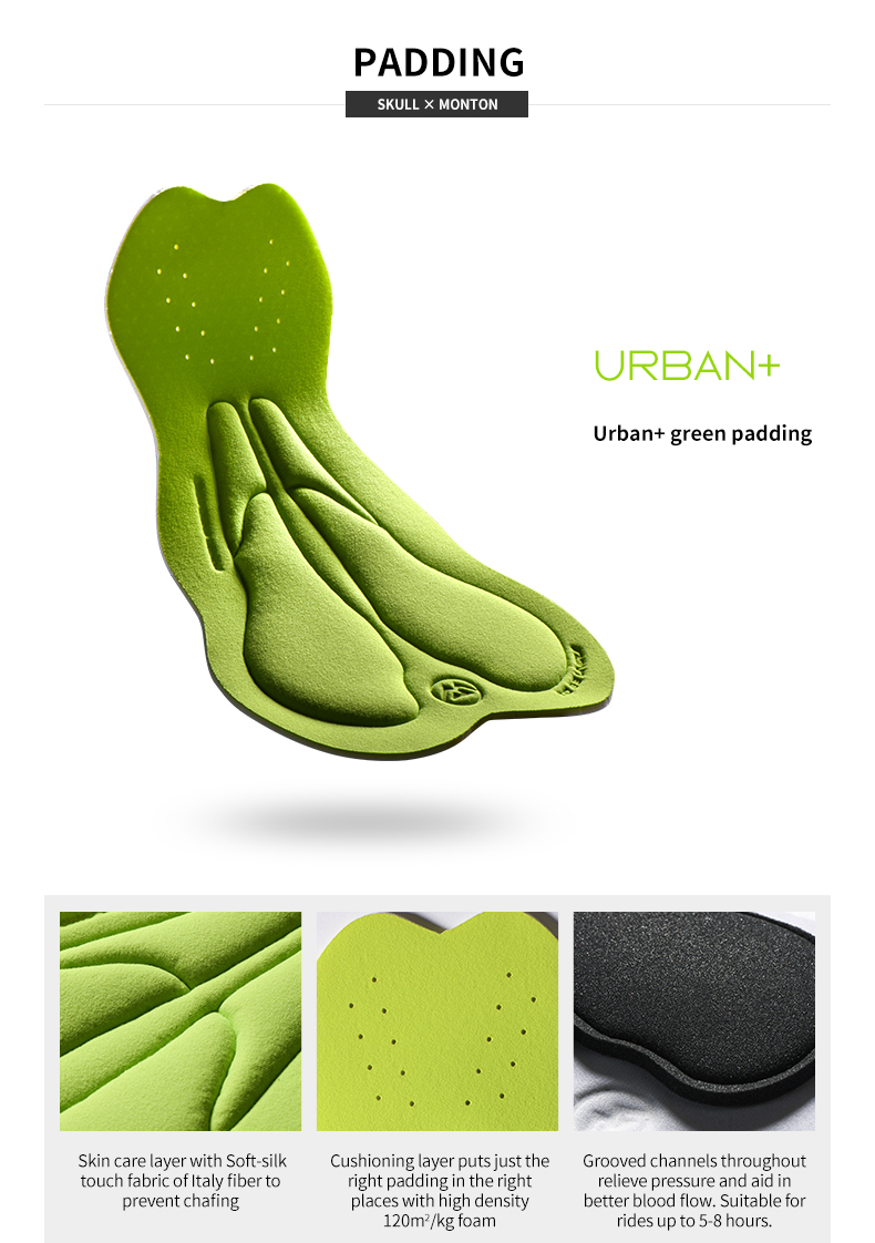 Urban green padding