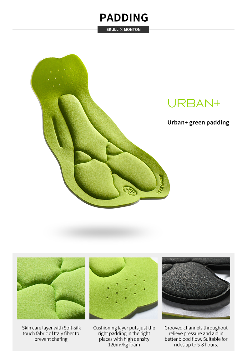 Urban green padding