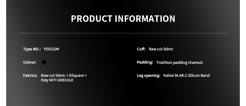 triathlon skinsuit YS9232M