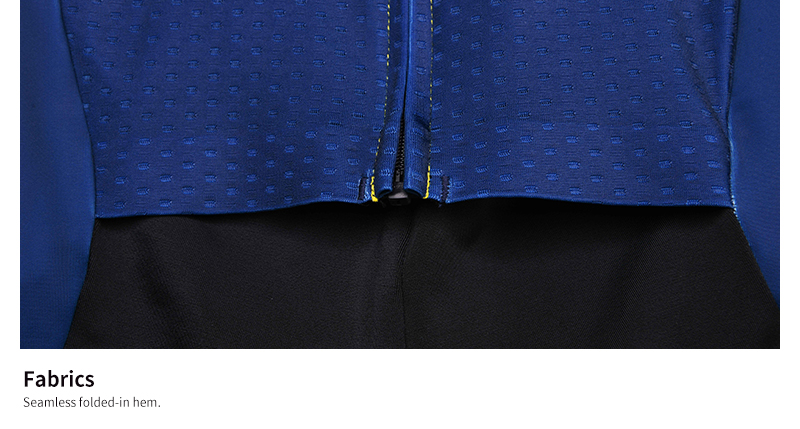 seamless folded-in hem