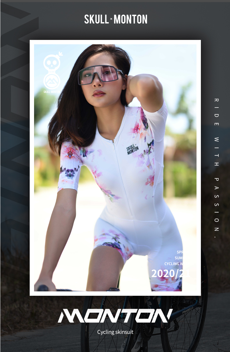 women's cycling skinsuit