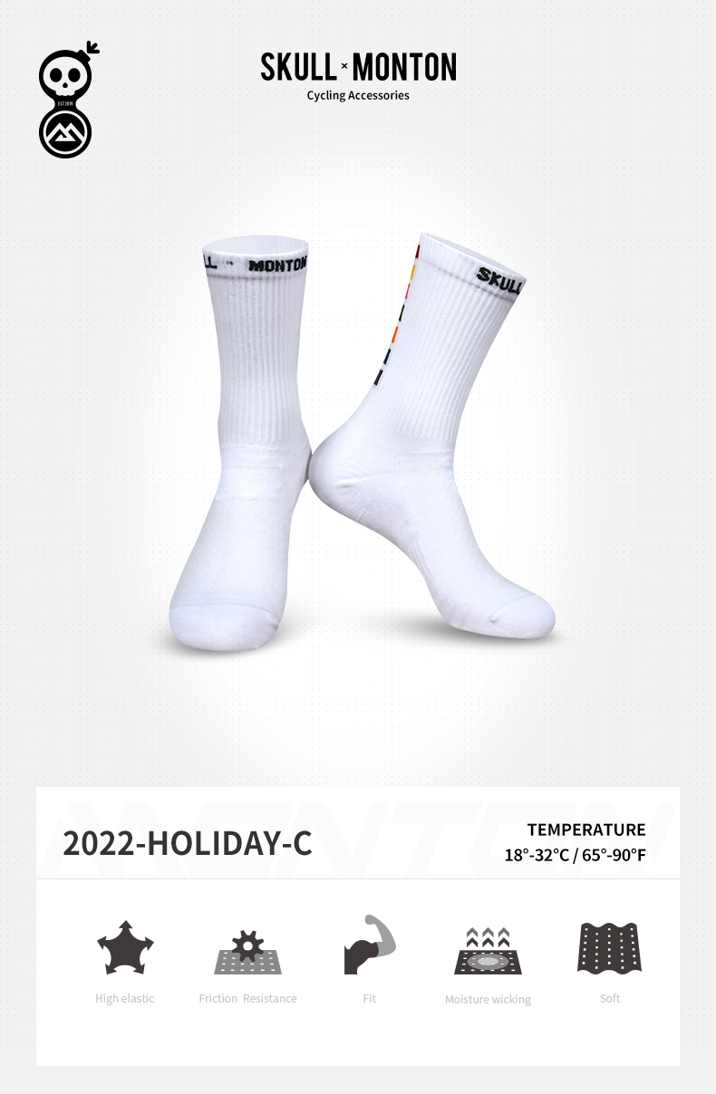 white cycling socks