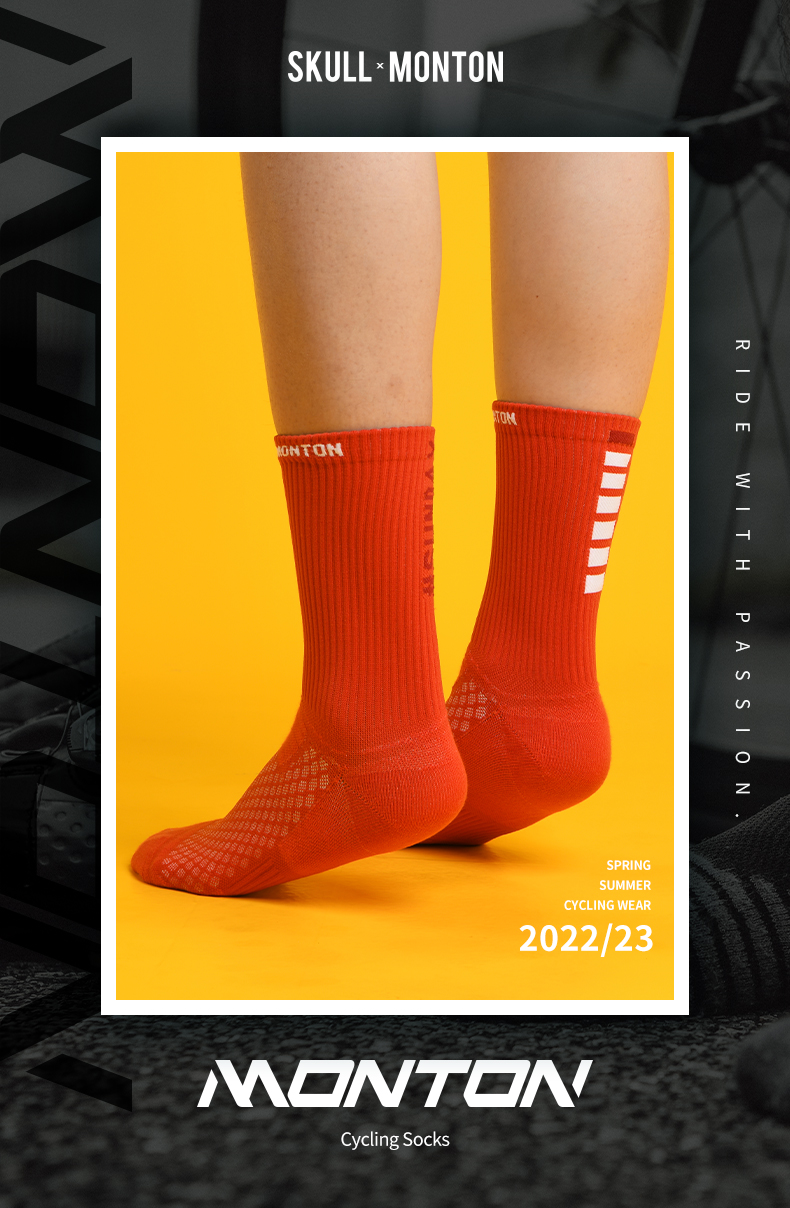red bike socks