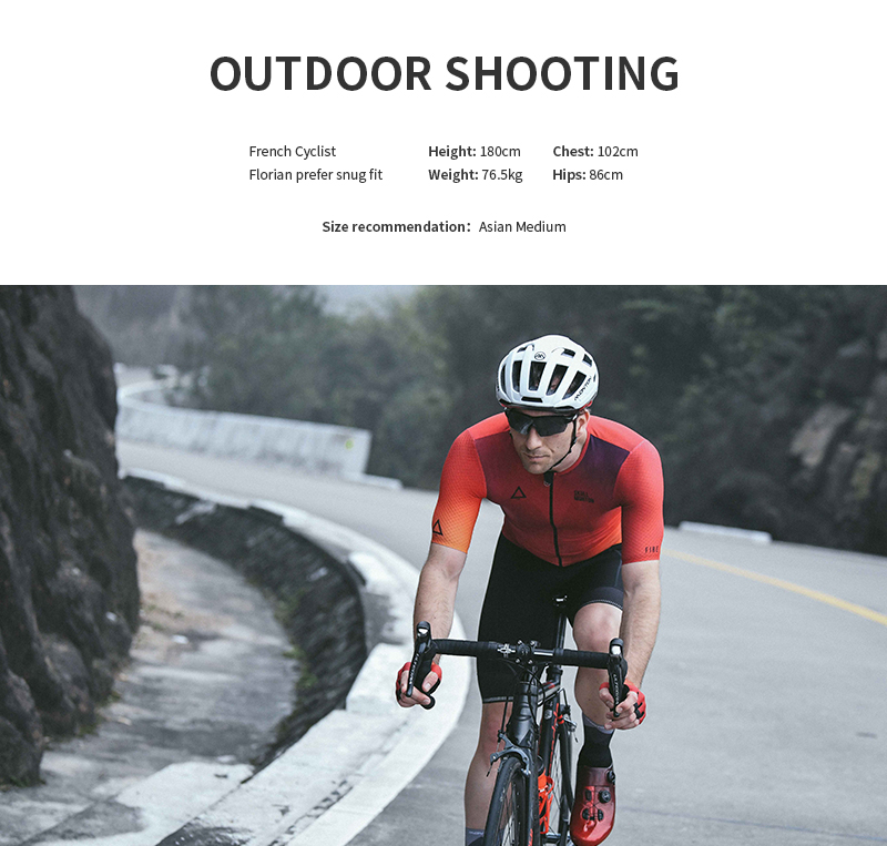 CZUP Men's Outdoor Cycling Jerseys Summer Short Sleeve Breathable Top UP-D265 M