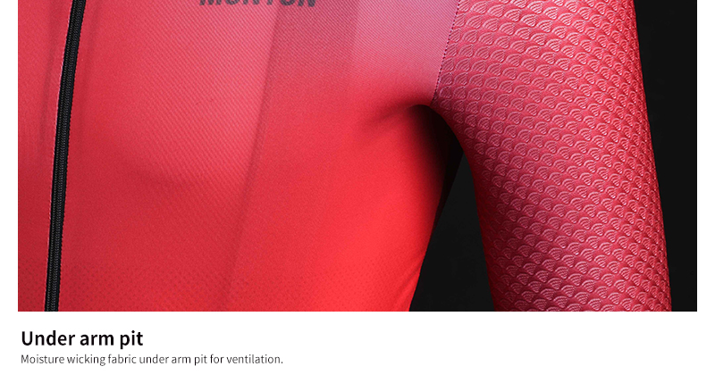 moisture wicking fabric under arm pit