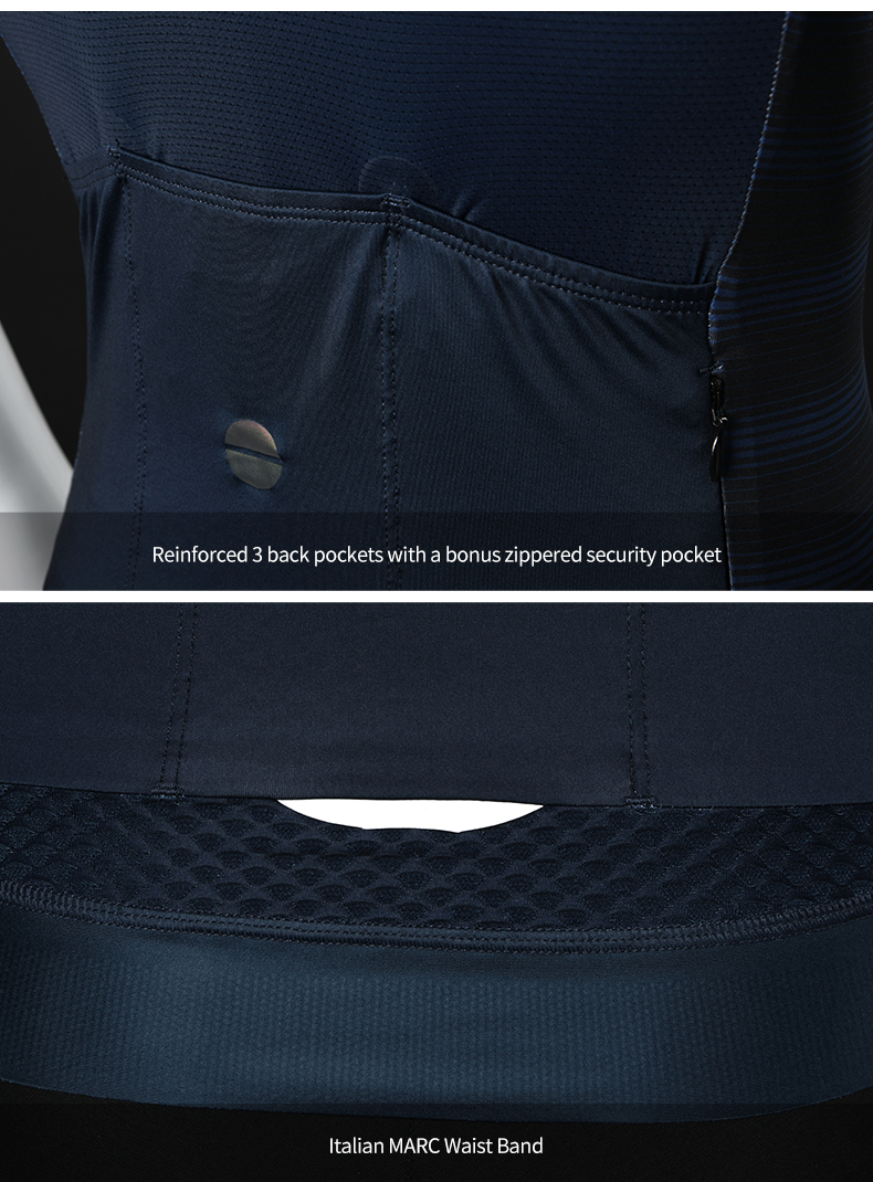 Italian MARC Waist Band and 3 back pockets