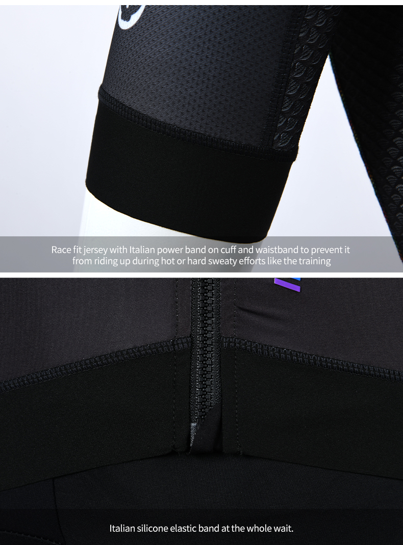 sleeves and waistband