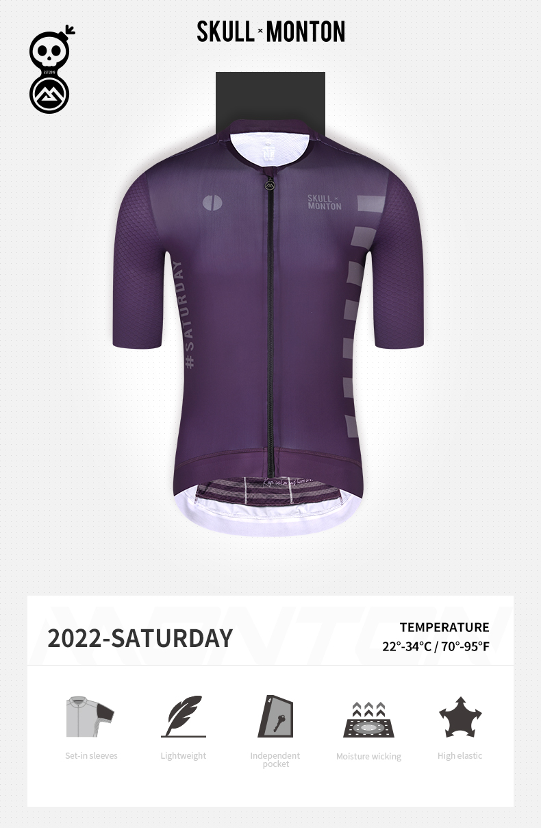 purple cycling jersey mens