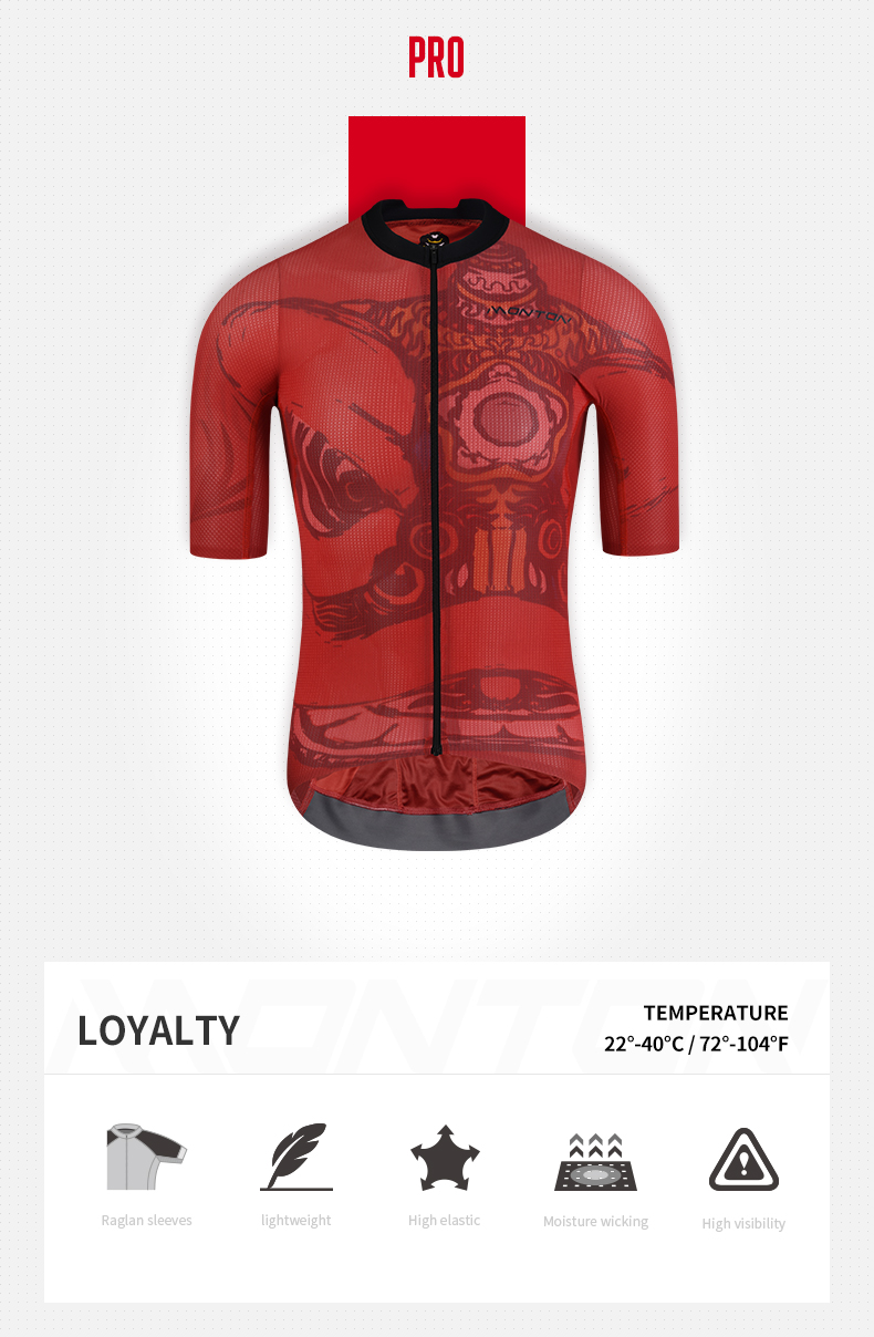 cycling jersey red