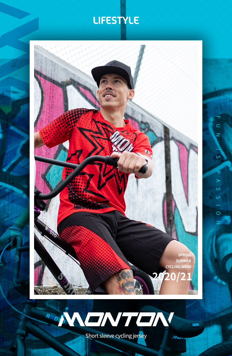 short sleeve mountain bike jersey
