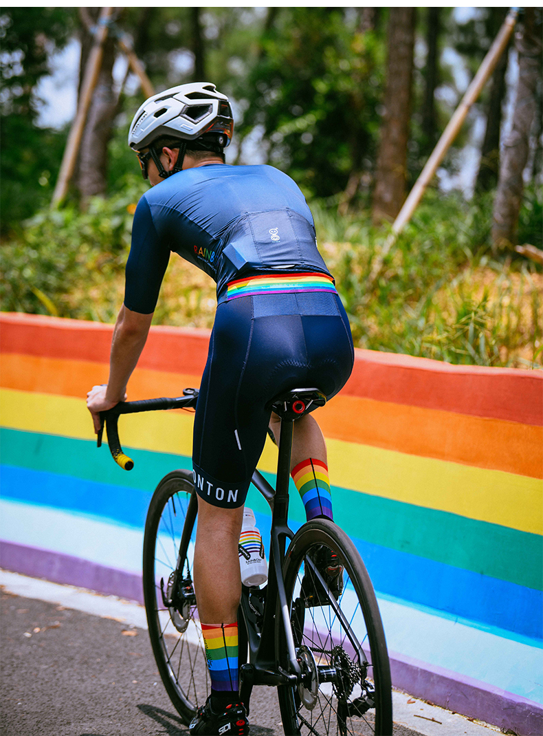 Download mens cycling jersey short sleeve blue 2020