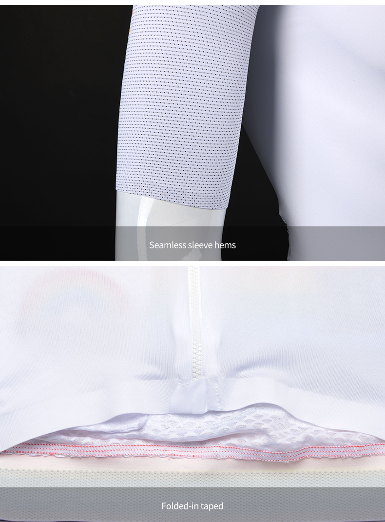 Seamless sleeve hems