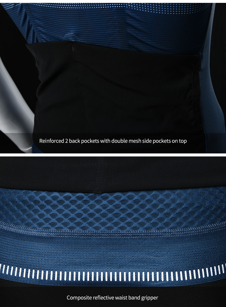 back pockets and waist band