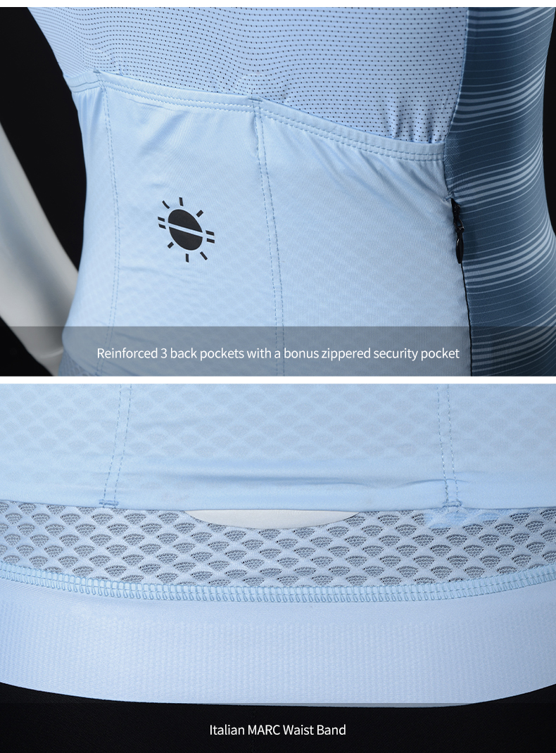 Italian MARC Waist Band and 3 back pockets