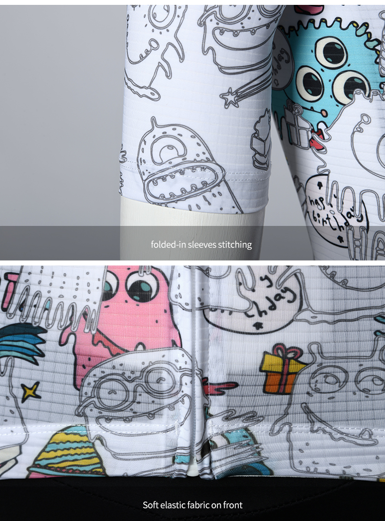 sleeves and waistband