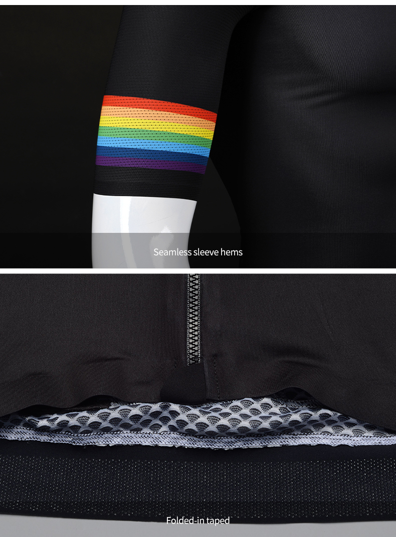 Seamless sleeve hems