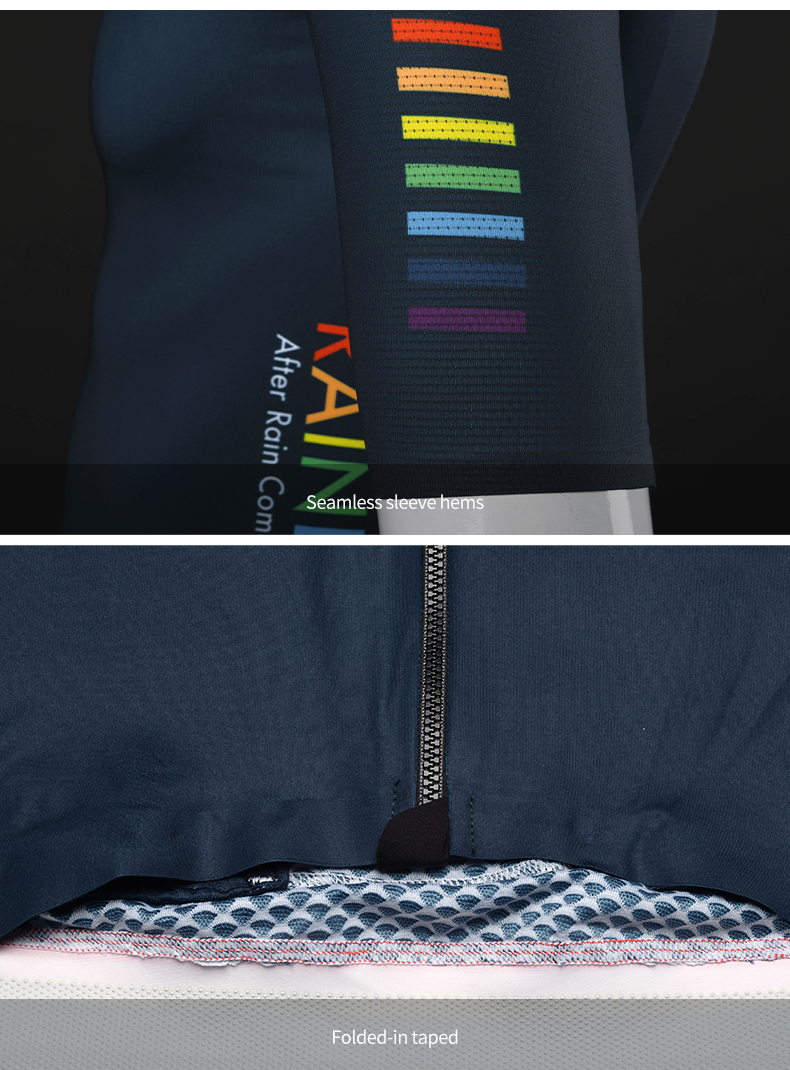 Seamless sleeve hems