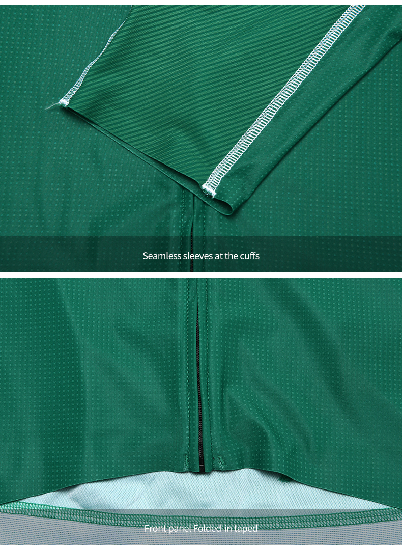 sleeves and waistband