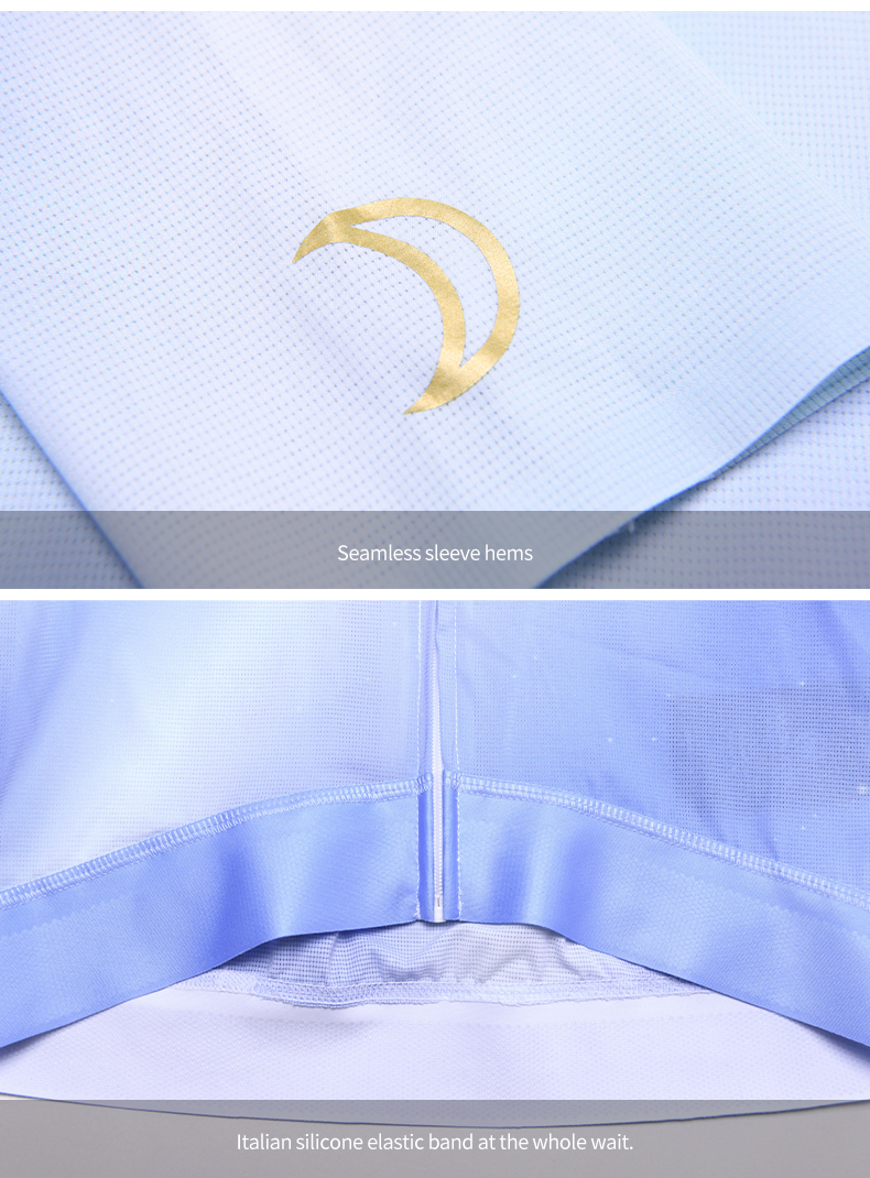 sleeves and waistband