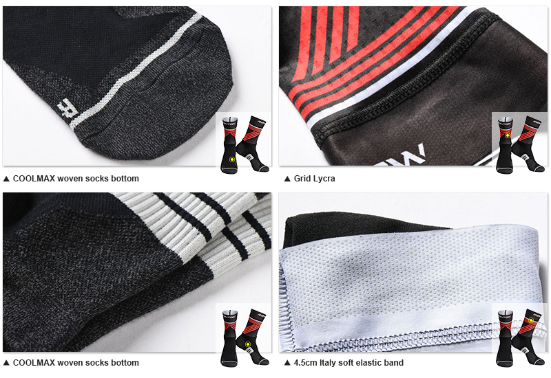 mountain bike socks fabric