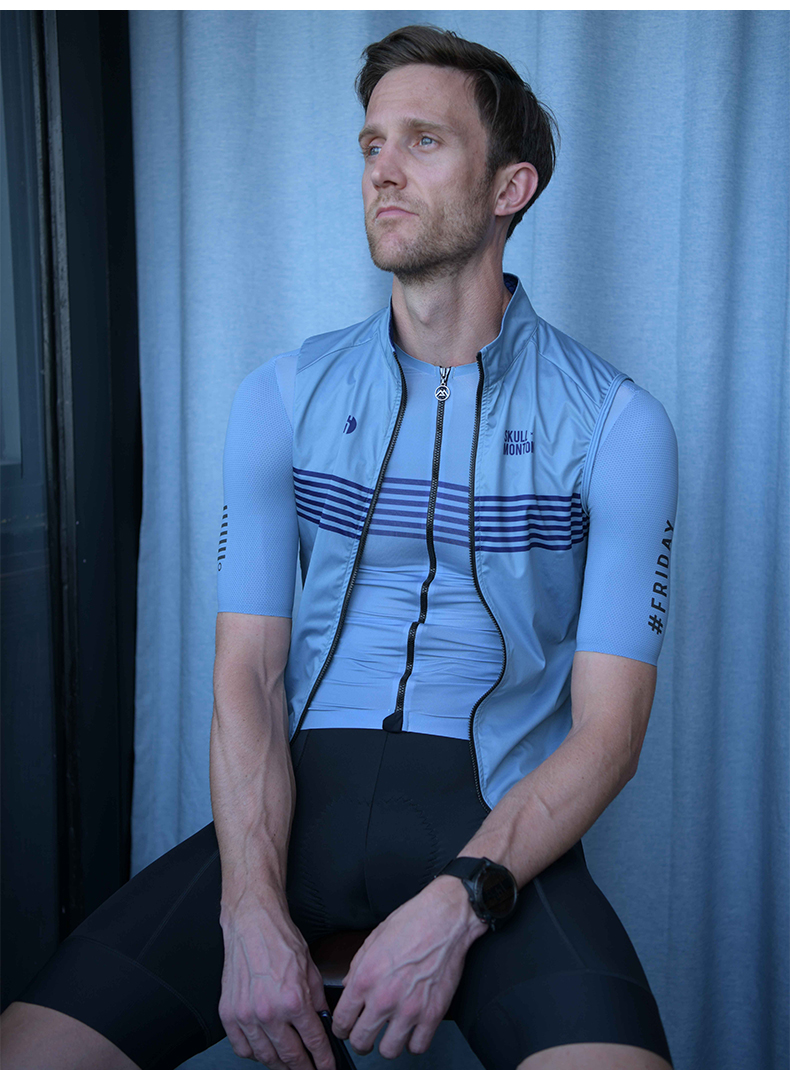 windproof cycling gilet