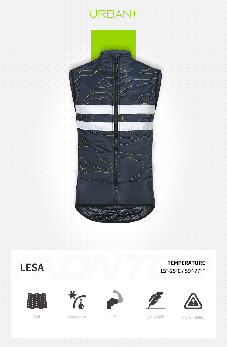 insulated cycling vest
