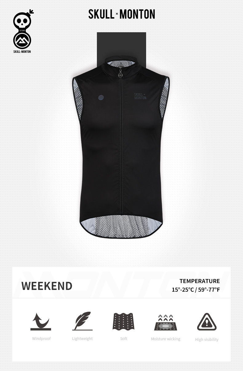 cycling windbreaker vest