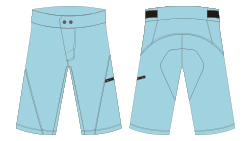 mtb bib shorts template