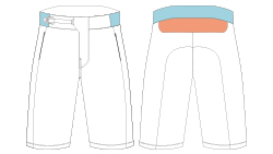 mtb bib shorts template