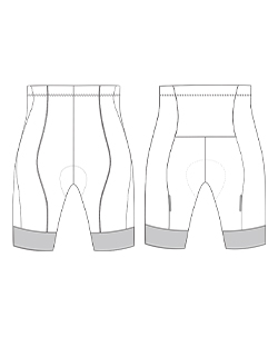 Cycling Shorts template
