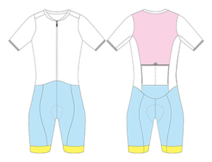 custom cycling skinsuit template