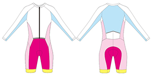 custom cycling skinsuit template