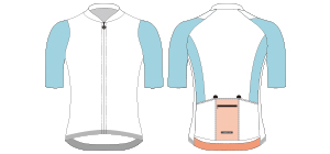 cycling jersey template