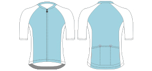 cycling jersey template