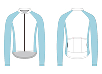 cycling jersey template