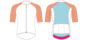 cycling jersey template