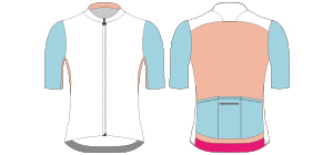 cycling jersey template