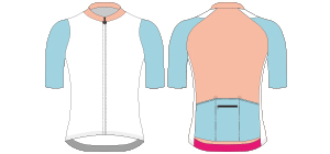 cycling jersey template