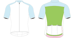 cycling jersey template