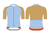 cycling jersey template